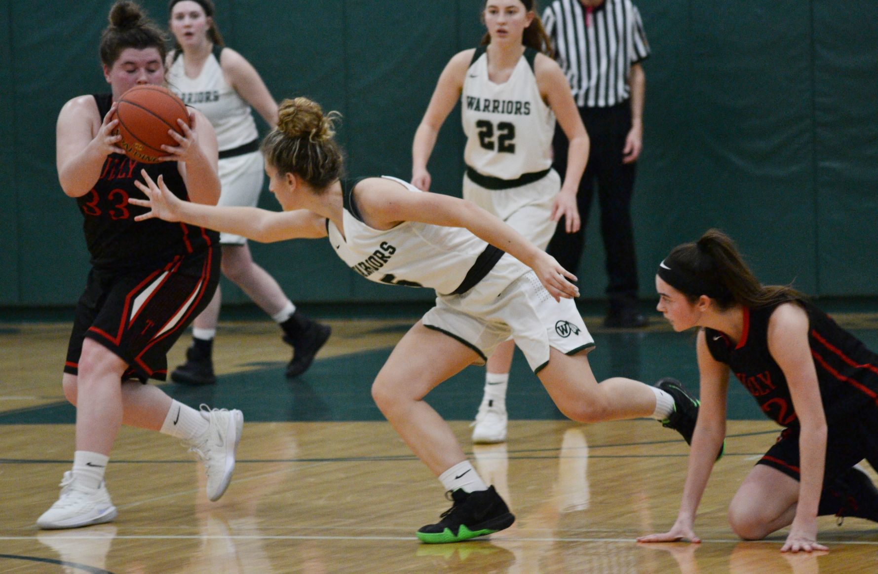 Weedsport girls basketball vs. Tully